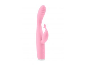 Wibrator króliczek Luxe Skye różowy silikonowy USB