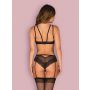 Komplet bielizny Allastia Obsessive czarny L/XL - 5