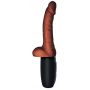 Wibrator z pchnięciami King Cock Plus z jądrami 29 cm - 9