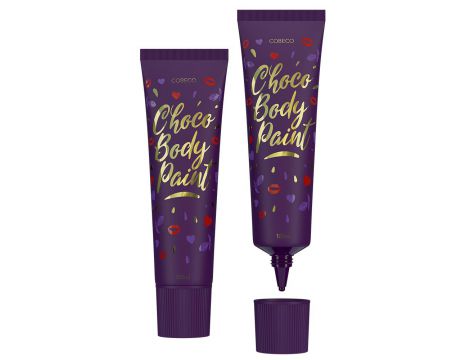 Farba do ciała czekoladowa Cobeco 100ml - 2