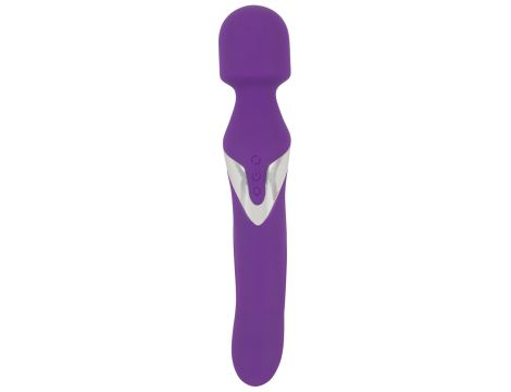 Wibrator wand z perłą Javida silikonowy USB 24 cm - 7