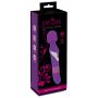 Wibrator wand z perłą Javida silikonowy USB 24 cm - 2