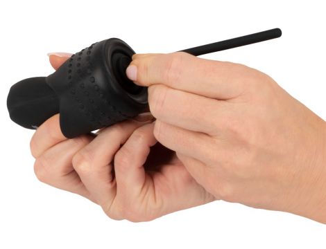 Masturbator Rebel do żołędzi z wibracją USB 14 cm - 8