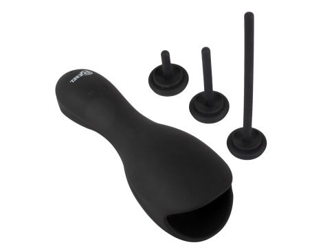 Masturbator Rebel do żołędzi z wibracją USB 14 cm - 3