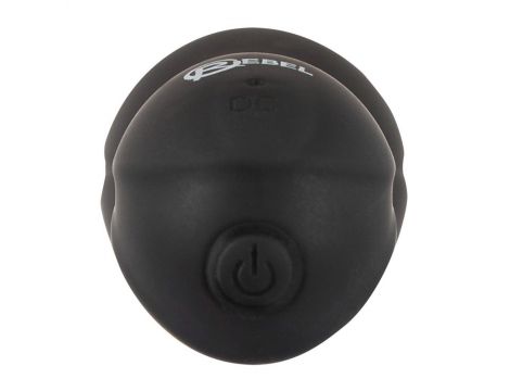 Masturbator Rebel do żołędzi z wibracją USB 14 cm - 11