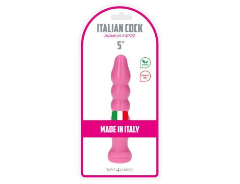 Dildo analne Gaio z kulkami Toyz4lovers różowe 13 cm - 4