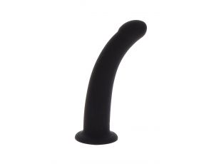 Dildo na paskach Taboom Medium silikonowe czarne 14 cm