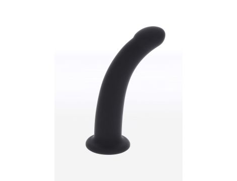 Dildo na paskach Taboom Medium silikonowe czarne 14 cm - 3