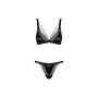 Komplet bielizny erotycznej Obsessive Eloissa S/M - 6
