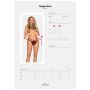 Figi otwarte Obsessive Sugestina bordowe L XL - 8