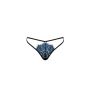 Stringi Obsessive Yassmyne koronkowe niebieskie L/XL - 6