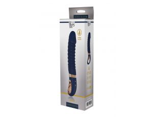 Wibrator punktu G Nereos granatowy silikonowy Dream Toys USB 23 cm