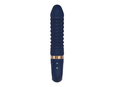 Wibrator punktu G Nereos granatowy silikonowy Dream Toys USB 23 cm - 7