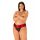 Stringi otwarte Obsessive Tienesy czarne 2XL/3XL