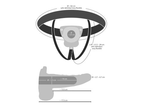 Vibrating Strap-On Sleeve - 6