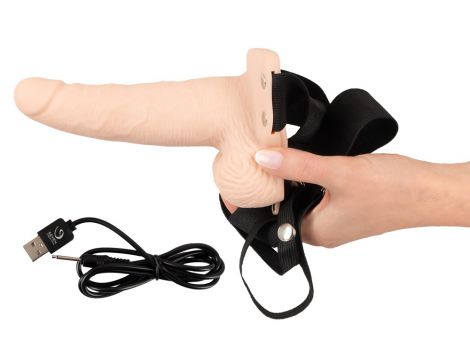 Vibrating Strap-On Sleeve - 14