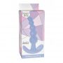 Korek analny Bubbles silikonowy Lola Toys niebieski 10 cm - 2