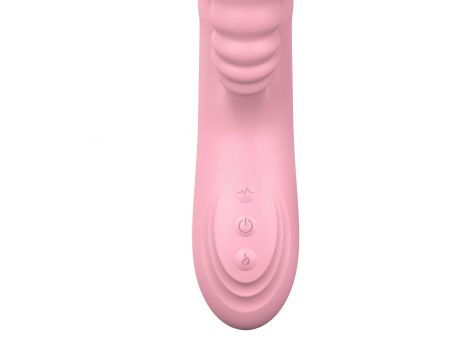 Wibrator Angelia z posuwem i rotacją Lyla silikonowy USB - 3
