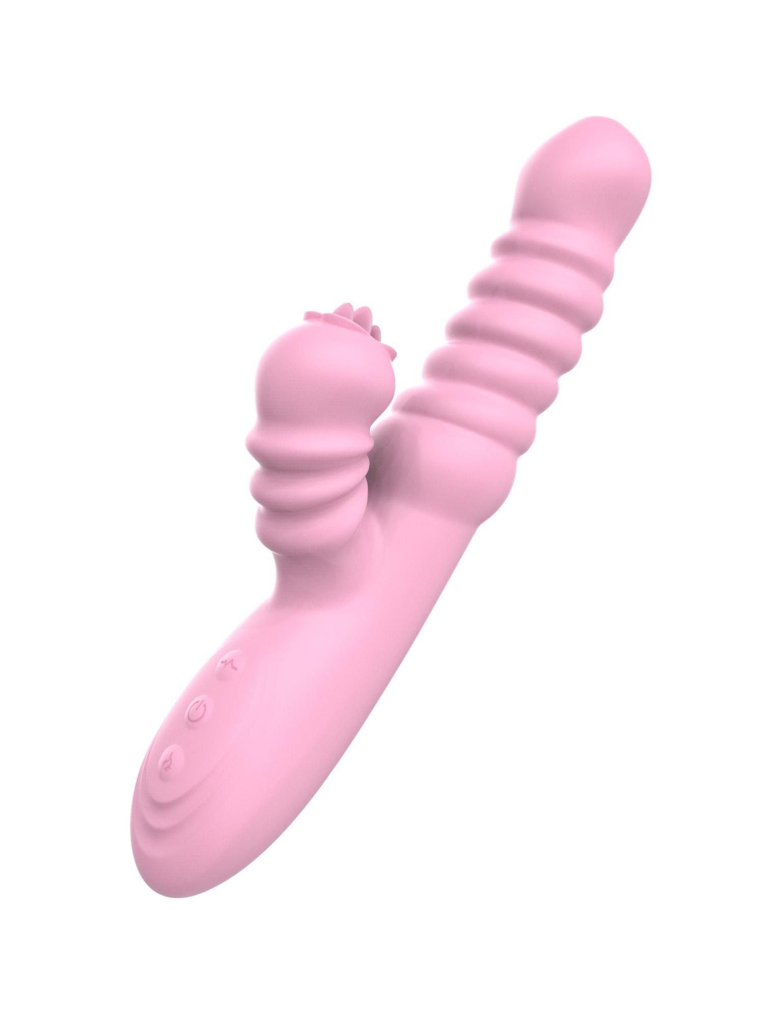 wibrator króliczek rotacja posuw 30 trybów 24cm