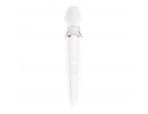 Masażer różdżkowy podwójny Satisfyer Double Wander silikonowy