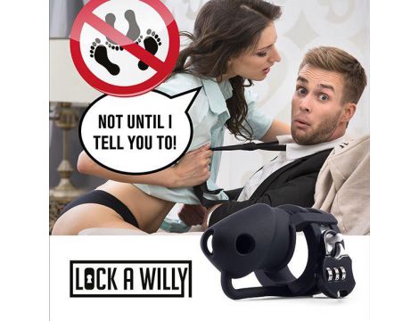 Pas cnoty silikonowy Lock a Willy regulowany - 5