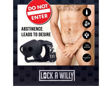 Pas cnoty silikonowy Lock a Willy regulowany - 6