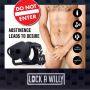 Pas cnoty silikonowy Lock a Willy regulowany - 7