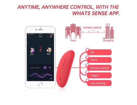 Wibrator do majtek Magic Motion Nyx sterowany aplikacją USB - 9