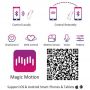 Wibrator Magic Motion Candy różowy z aplikacją Bluetooth - 8