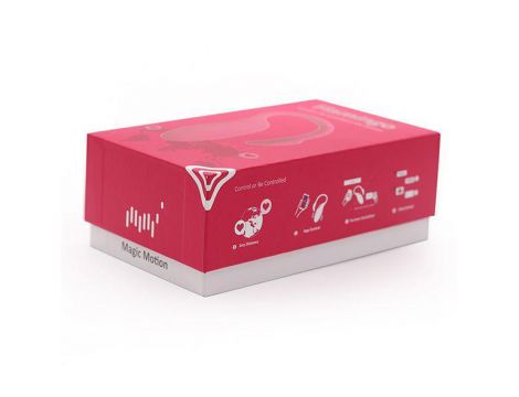 Wibrator punkt G Flamingo Magic Motion sterowany aplikacją silikonowy 7cm - 4