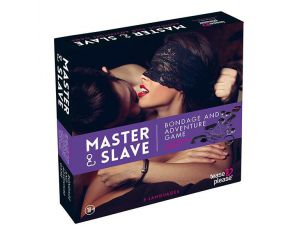 Gra erotyczna Master & Slave fioletowa Tease & Please