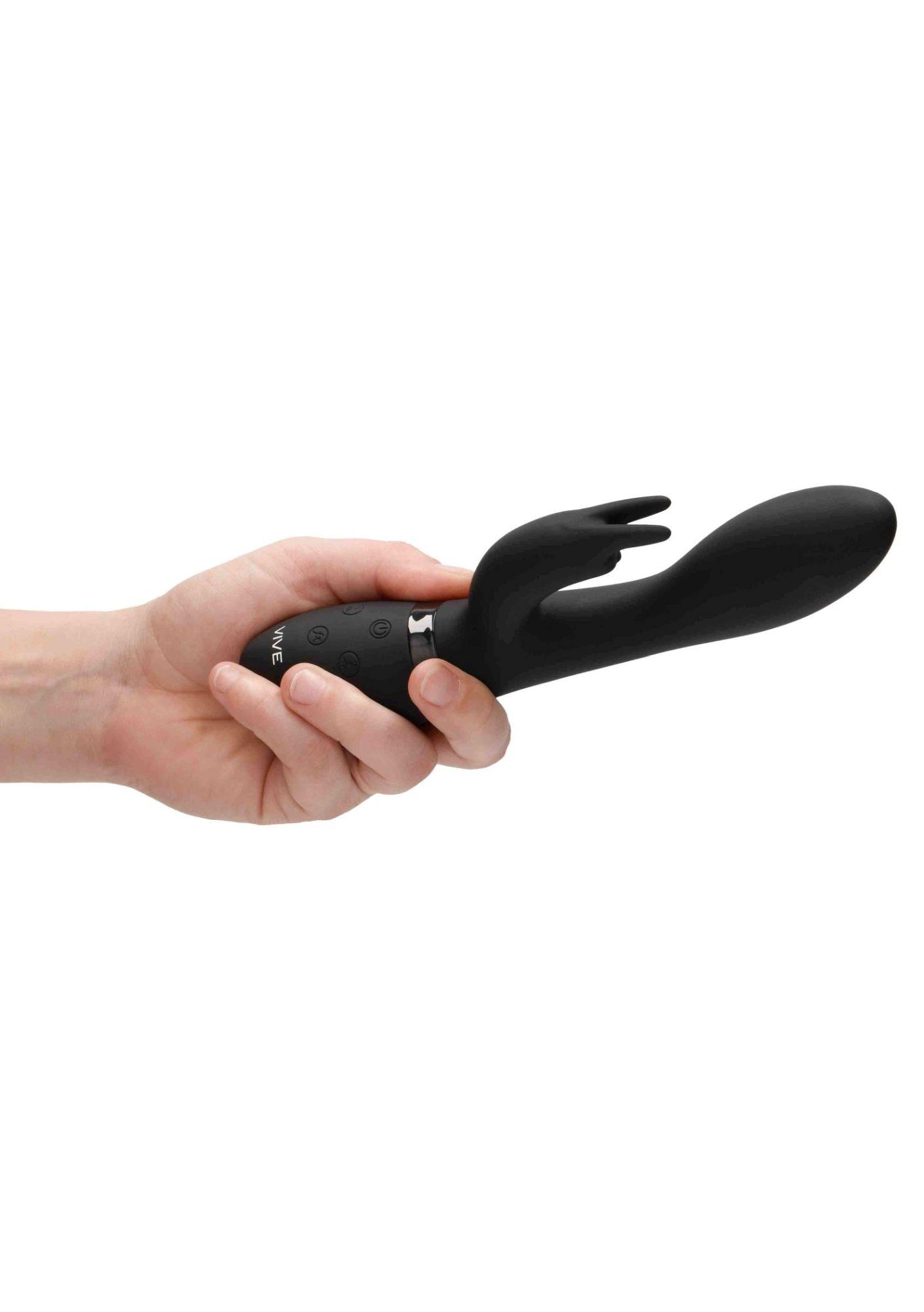 wibrator-zosia - classic g-spot rabbit - black