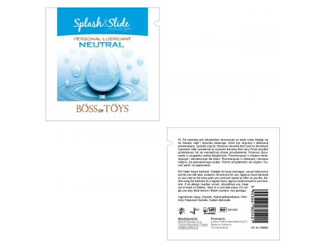 Żel nawilżający na bazie wody Boys of Toys Glide 3 ml - 5
