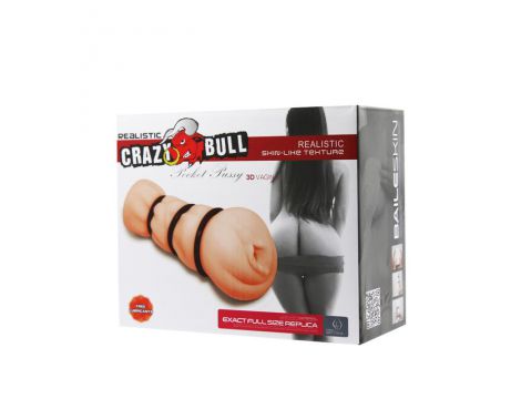 Masturbator wagina 3D Crazy Bull realistyczny silikonowy - 7