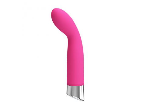 Wibrator punktu G Pretty Love John silikonowy magenta wodoodporny - 2
