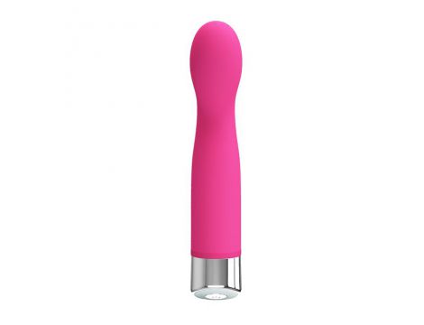 Wibrator punktu G Pretty Love John silikonowy magenta wodoodporny - 3