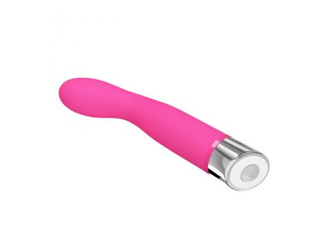 Wibrator punktu G Pretty Love John silikonowy magenta wodoodporny - 4