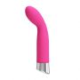 Wibrator punktu G Pretty Love John silikonowy magenta wodoodporny - 3
