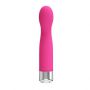 Wibrator punktu G Pretty Love John silikonowy magenta wodoodporny - 4