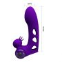 Wibrator na palec silikonowy Pretty Love Orlando fioletowy - 7