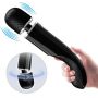 Masażer wibracyjny Pretty Love super mocny silikonowy czarny USB 24 cm - 8