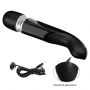 Masażer wibracyjny Pretty Love super mocny silikonowy czarny USB 24 cm - 11