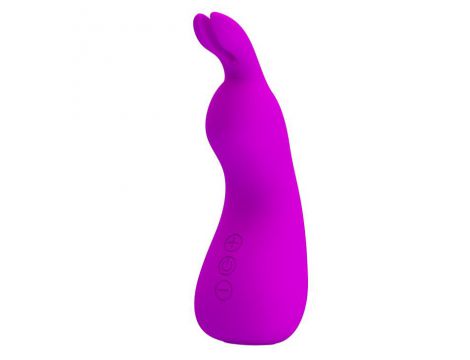 Wibrator króliczek silikonowy Pretty Love Nakki fioletowy USB