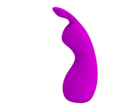 Wibrator króliczek silikonowy Pretty Love Nakki fioletowy USB - 3
