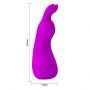 Wibrator króliczek silikonowy Pretty Love Nakki fioletowy USB - 5