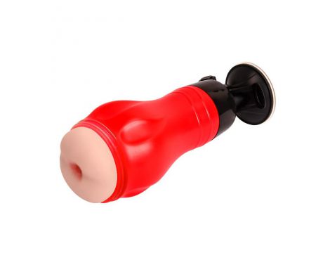 Masturbator teksturowany Crazy Bull Flora Ass z podstawą ssącą - 5