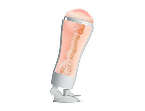 Wibrujący masturbator waginalny Crazy Bull Flora 12 funkcji USB - 3
