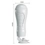 Wibrujący masturbator waginalny Crazy Bull Flora 12 funkcji USB - 6
