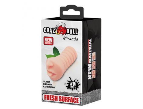 Realistyczny masturbator oralny Crazy Bull Miranda - 6