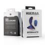 Wibrator analny Hueman Intergalactic fioletowy z pilotem USB - 4